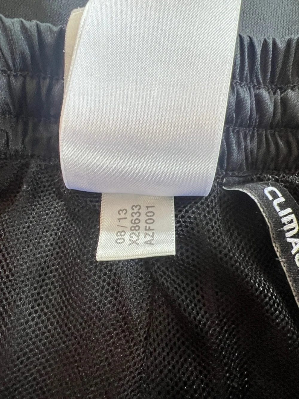 Adidas Mens Track Pants, Black w/3 White Stripes, Retro Baggy Style, Lined, Sz L